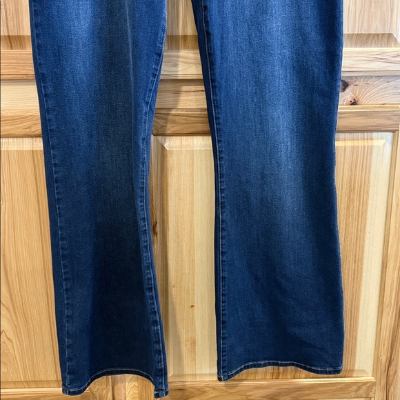 Betabrand Yoga Denim Classy Dark Blue Pull On Stretch Boot Cut Plus Size XXL - Picture 3 of 11